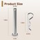 LEYURISE 4 Pack Grill Lid Assembly Hardware Kit Compatible with Weber Genesis Summit Models Grills Replace 88206