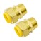 Vkinman 2Pack NPT Brass Natural Gas Quick Connect Adapter Kit 34 Grill Propane Conversion Connector