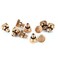 BLUECELL Bluecell World BCP 10PCS 1024 Screw Thread Brass Misting Nozzle Plug for Outdoor Cooling System