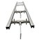 RCTEC 6 FT Rail Mill Guide System 2 Crossbar Kits Work with Chainsaw Mill