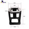 SURPOUF Engines Log Splitter Hydraulic Pump Mount Fit for 57 Hp Engines Replacement Brackets