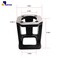 SURPOUF Engines Log Splitter Hydraulic Pump Mount Fit for 57 Hp Engines Replacement Brackets