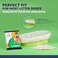 Pettiny 20 XL Cat Litter Box Liners with Drawstrings Scratch Resistant Cat Litter Bags for an Extra Large Litter Pan