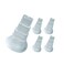 FastCap GluBot Replacement Blade Tips Durable Polyethylene Wide Glue Line Application 5Pack 98213