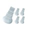 FastCap GluBot Replacement Blade Tips Durable Polyethylene Wide Glue Line Application 5Pack 98213