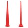 lasenersm 2 Pieces Cones Nozzles Caulking Nozzle Caulk Nozzle Applicator Caulking Nozzle Tips Replacement Extension Red