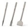 ZELCAN Chisel Set with SDS Max Shanks 3pc SDS Max Chisel Drill Bit Set with Flat Point Scaling Chisels 12 Rotary Hammer Drill Bit Home Improvement Tools for Concrete Stone Tile Floor Removal