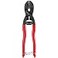 WORKPRO 8inch Mini Bolt Cutter with Recess and Spring Compact Bolt Cutters with Comfortable Soft Grip Security LockCRV Steel Blade for Wire Cables Chains Small Screws
