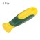 HARFINGTON 6pcs Rubber File Handle 327 Inch Round Hole Ergonomic Handles for Chainsaw File