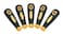 Woodstock D3111 Rubber File Handle Rectangular Hole 5Piece