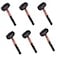 Edward Tools Rubber Mallet Hammer 16 oz Durable Ecofriendly Rubber Hammer Head for Camping Flooring Tent Stakes Woodworking Soft Blow Tasks without Damage Ergonomic Grip Handle 6