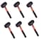 Edward Tools Rubber Mallet Hammer 16 oz Durable Ecofriendly Rubber Hammer Head for Camping Flooring Tent Stakes Woodworking Soft Blow Tasks without Damage Ergonomic Grip Handle 6
