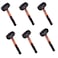 Edward Tools Rubber Mallet Hammer 16 oz Durable Ecofriendly Rubber Hammer Head for Camping Flooring Tent Stakes Woodworking Soft Blow Tasks without Damage Ergonomic Grip Handle 6