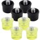 ZJIVQO 8 Pcs Rubber Hammer Replacement Rubber Striking Head Mallet Head Tips Set for Rubber Hammer 40mm