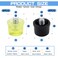 ZJIVQO 8 Pcs Rubber Hammer Replacement Rubber Striking Head Mallet Head Tips Set for Rubber Hammer 40mm