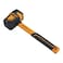 BOOSDEN Rubber Mallet 36 oz Rubber Mallet Hammer Rubber Hammer with Hook Mallet Hammer with Solid Head Ergonomic Grip Handle Soft Face Hammer No Damage for Flooring Woodworking and Camping