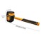 BOOSDEN Rubber Mallet 36 oz Rubber Mallet Hammer Rubber Hammer with Hook Mallet Hammer with Solid Head Ergonomic Grip Handle Soft Face Hammer No Damage for Flooring Woodworking and Camping