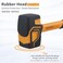 BOOSDEN Rubber Mallet 36 oz Rubber Mallet Hammer Rubber Hammer with Hook Mallet Hammer with Solid Head Ergonomic Grip Handle Soft Face Hammer No Damage for Flooring Woodworking and Camping