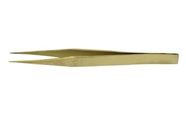 SE 5 NonMagnetic Brass Tweezers AABRASS