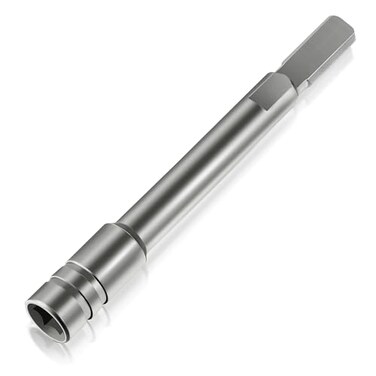 Dreyoo Bit Driver Extender Addon Accessory for MultiTools14 Hex Bits Adapter Compatible with Leatherman Surge Wave Plus and Signal SetSilver
