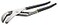Greenlee 045116D Pump Pliers Dipped Grip 16 Inches