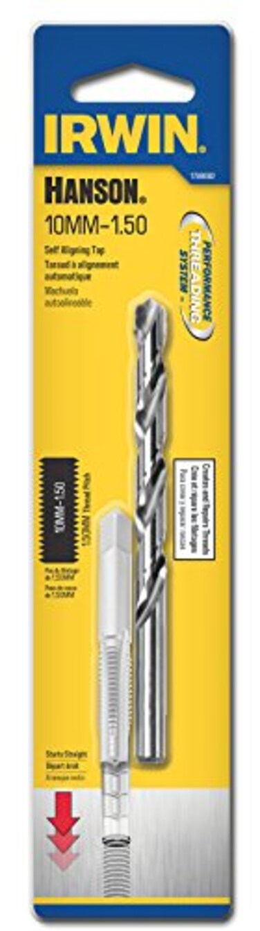 IRWIN Irwin Tools Hanson 1788682 Pts Tap Plus Drill Combo 10mm150R for Tap Die Extraction