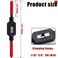 Cionyce 1 Pack 11638 Adjustable Tap Wrench Large Tap Handle Metric M1M10 Taps Thread Tap Holder Reamer Hand Tapping Tool