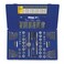 IRWIN Tools Hanson Machine ScrewFractionalMetric Tap and Hex Die and Drill Bit Deluxe Set 117 Piece 26377 SilverBlue
