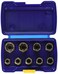 IRWIN Bolt Extractor Set Metric 9Piece 54019
