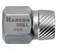IRWIN Hanson 53204 Extractor 732 Multi Spline for Tap Die Extraction