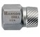 IRWIN Hanson 53204 Extractor 732 Multi Spline for Tap Die Extraction