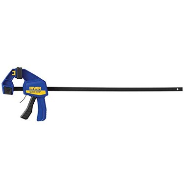 IRWIN QuickGrip Bar Clamp OneHanded ClampSpreader 24Inch 1964720 Blue