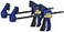IRWIN QUICKGRIP Bar Clamps for Woodworking OneHanded Micro 414 2 Pack 1964747