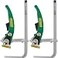 MICROJIG MatchFit Ratchet Clamp 2PACK 7Inch Capacity AntiPivot Spring Quick Release Trigger NoMar Clamp Pad Compatible with Dovetail System Track Saw Guide Rails DVC700RAPX2
