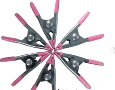 Crafters Square Craft Claps 2 inch Heavy Duty Spring Clamps 6 pc SetExclusive