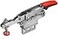 BESSEY STCHV20 Horizontal AutoAdjust Toggle Nickel Plated Clamp Vertical Flange Silver