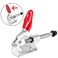 MUKLEI 10 Pack Adjustable Toggle Clamp 301 AM Push Pull Toggle Clamps Quick Release Vertical Clamp for Welding Woodworking 99 lbs Max Clamping Force