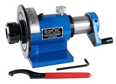 CanCNC Tooling Solutions 02250206 ER32 Precision Indexing and Grinding Spin Index wa Wrench