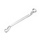 HARFINGTON Offset Extra Long Box End Wrench 14 x 17 mm Metric 12 Point 75 Degree Offset Double End Box Ratcheting Wrench Carbon Steel Polished Long Spanner Tools
