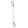 HARFINGTON Offset Extra Long Box End Wrench 16 x 18 mm Metric 12 Point 75 Degree Offset Double End Box Ratcheting Wrench Carbon Steel Polished Long Spanner Tools