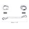 uxcell Offset Double Box End Wrench 18mm x 21mm Metric 12 Point Highcarbon Steel Chrome Plated Box Wrenches