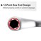 uxcell Offset Double Box End Wrench 18mm x 21mm Metric 12 Point Highcarbon Steel Chrome Plated Box Wrenches
