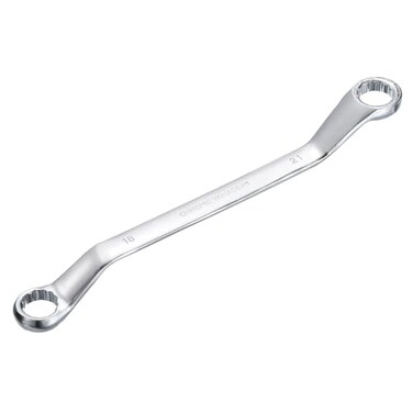 uxcell Offset Double Box End Wrench 18mm x 21mm Metric 12 Point Highcarbon Steel Chrome Plated Box Wrenches