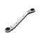 uxcell Reversible Ratcheting Wrench 10mm x 12mm Offset Double Box End CrV
