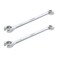 Utoolmart 2Pcs Flare Nut Wrench 8mm x 10mm Metric Double Open End Wrench
