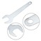 uxcell rotary tool Wrench 22mm Open Ended Wrench Spanner 2pcs