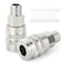 GASHER 2PCS 12Inch Male Industrial Coupler 12 Basic Flow Quick Connect Air Coupler