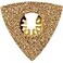 Rockwell RW8923 Sonicrafter Oscillating Multitool Triangular Carbide Grit Rasp Blade with Universal Fit System Gold