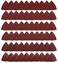 HEMUNC Triangle Oscillating Multi Tool Sanding Pads 60Pcs 318 Inch Oscillating tool sandpaper for Triangle Multitool Sanding pads assorted 406080120180240 Grits