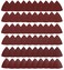 HEMUNC Triangle Oscillating Multi Tool Sanding Pads 60Pcs 318 Inch Oscillating tool sandpaper for Triangle Multitool Sanding pads assorted 406080120180240 Grits